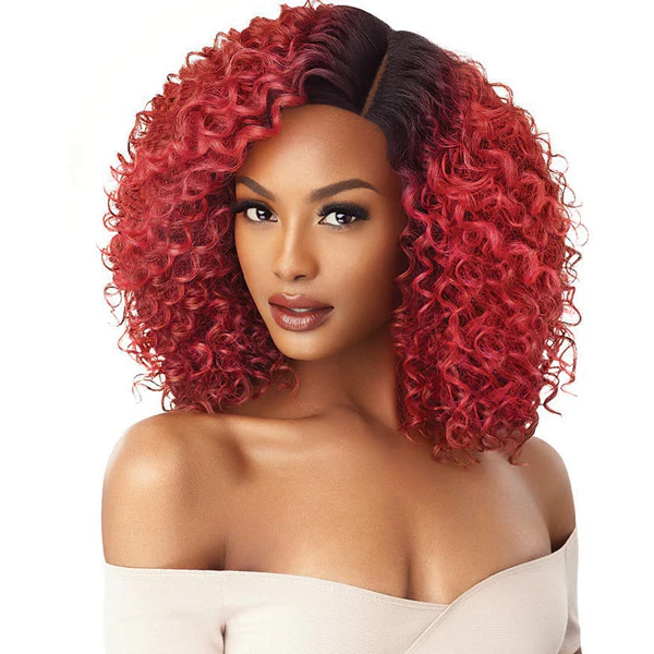 Outre 5" Deep L-Part Swiss Lace Front Wig - AMBROSIA