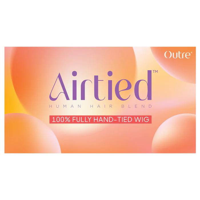 Outre Airtied Glueless Human Hair Blend 13x6 HD Lace Front Wig - HHB-LOOSE DEEP 12" - Image 7