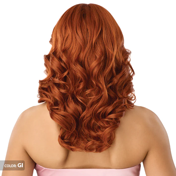 Outre Airtied Human Hair Blend Glueless 13x6 HD Lace Front Wig - HHB-SOFT CURLS 18" - Image 4