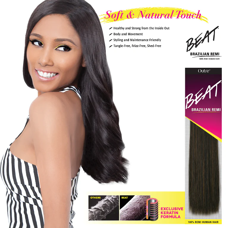 Outre Beat 100% Brazilian Remi Human Hair Weave 8"-18" - Image 6
