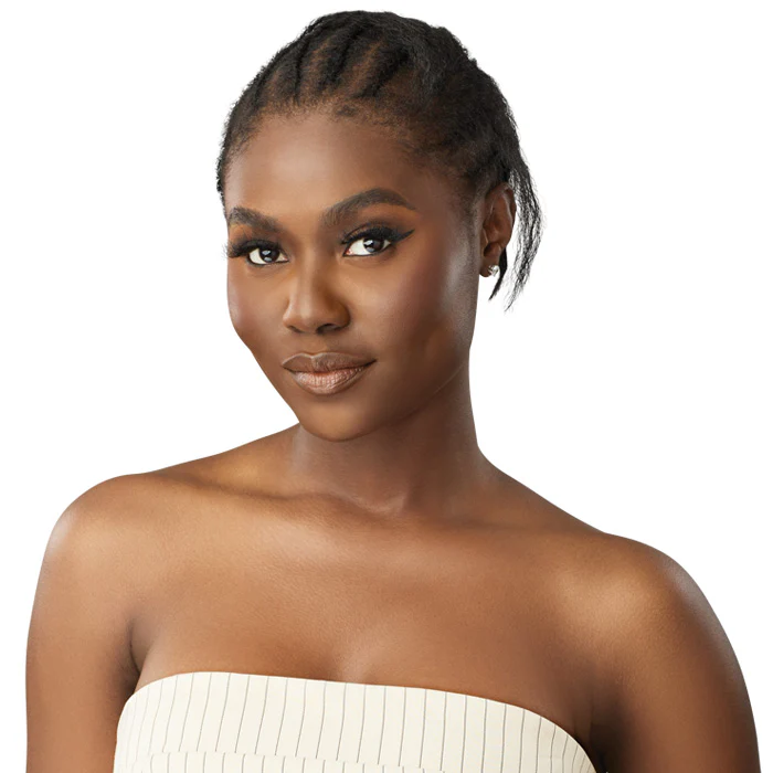 Outre Big Beautiful Hair Human Hair Blend Clip-In 9 Weave - Natural Yaki 18" - Image 6