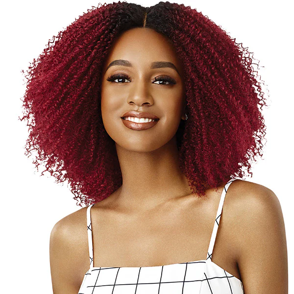 Outre Big Beautiful Hair Swiss Lace Front Wig - 4B CROWN CURLS