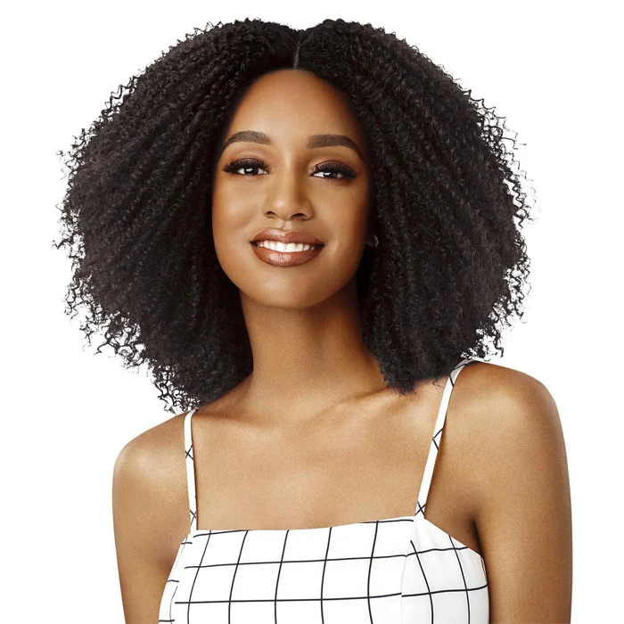 Outre Big Beautiful Hair Swiss Lace Front Wig - 4B CROWN CURLS - Image 2