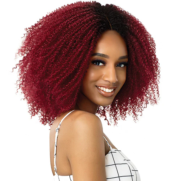Outre Big Beautiful Hair Swiss Lace Front Wig - 4B CROWN CURLS - Image 3