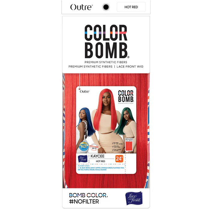 Outre Color Bomb 5" Deep HD Lace Front Wig - KAYCEE 24" - Image 7