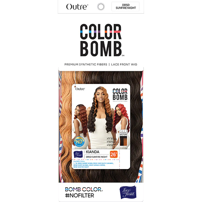 Outre Color Bomb 5" Deep Part HD Lace Front Wig - KIANDA - Image 7