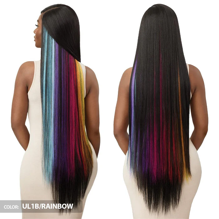Outre Color Bomb 5" Deep Part HD Lace Front Wig - MIRAJ - Image 5