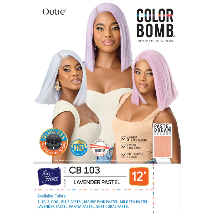 Outre Color Bomb Glueless 5" HD Deep Lace Part Wig - CB 103 - Image 6