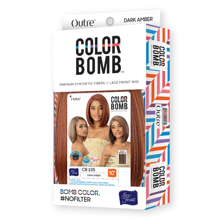 Outre Color Bomb Glueless 5" HD Deep Lace Parting Front Wig - CB 105 - Image 6