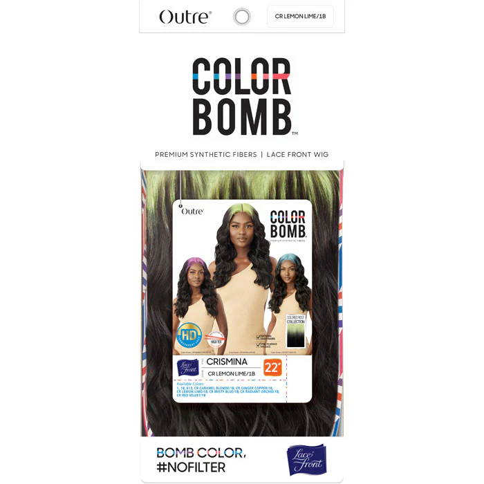 Outre Color Bomb HD Lace Front Wig - CRISMINA - Image 10
