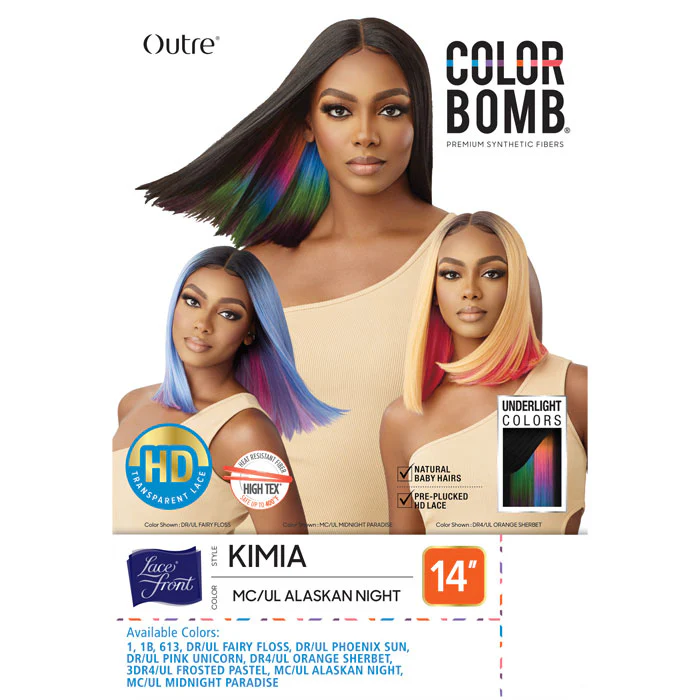Outre Color Bomb HD Lace Front Wig - KIMIA - Image 5