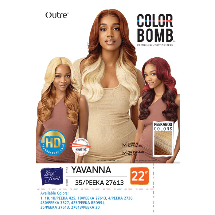 Outre Color Bomb HD Lace Front Wig - YAVANNA - Image 5