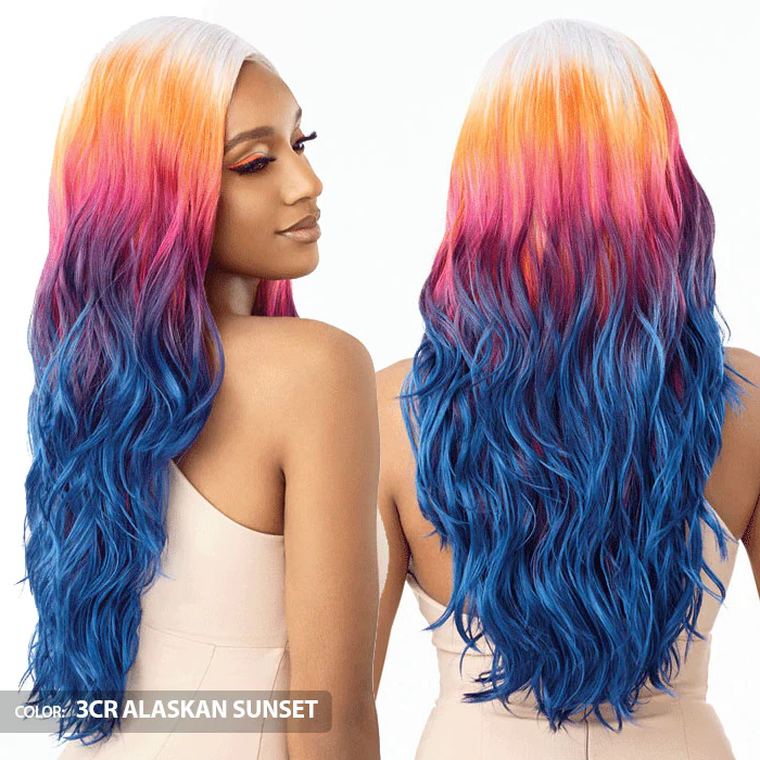 Outre Color Bomb HD Transparent Lace Front Wig - ZAHARA - Image 6