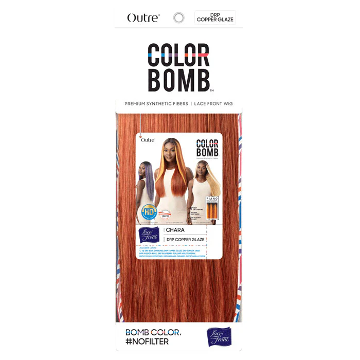Outre Color Bomb Piano Highlights HD Transparent 5" Deep Part Lace Wig - CHARA - Image 8