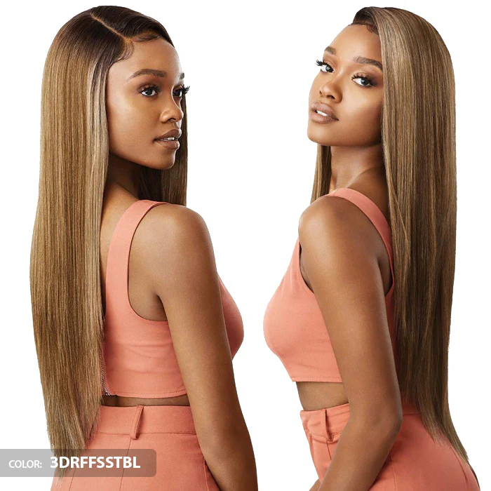 Outre Color Bomb Swiss Lace Front Wig - KOURTNEY - Image 4