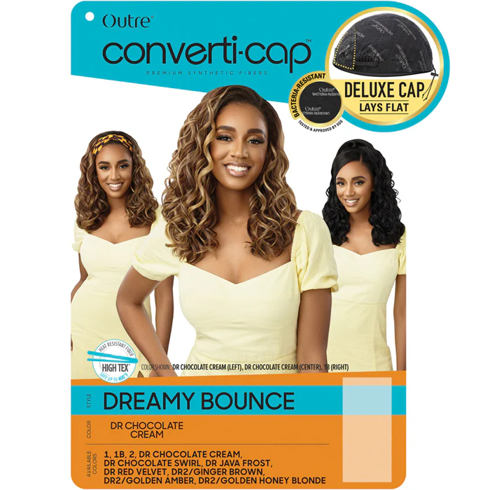 Outre Converti-Cap Deluxe Half Wig - DREAMY BOUNCE - Image 5