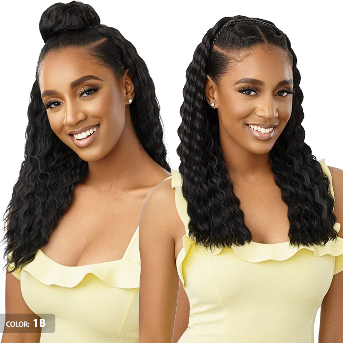 Outre Converti Cap Deluxe Half Wig Crimp Wave - RISING STAR - Image 3