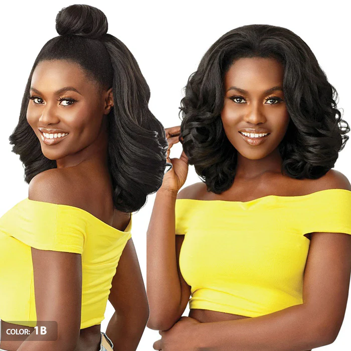Outre Converti Cap Deluxe Half Wig - LADY LIONESS - Image 2