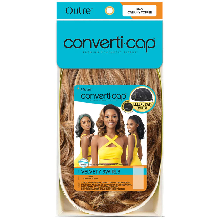 Outre Converti Cap Deluxe Half Wig - VELVETY SWIRLS - Image 6