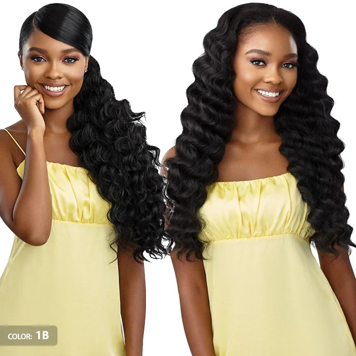 Outre Converti Cap Deluxe Half Wig - WAVY BABY - Image 3