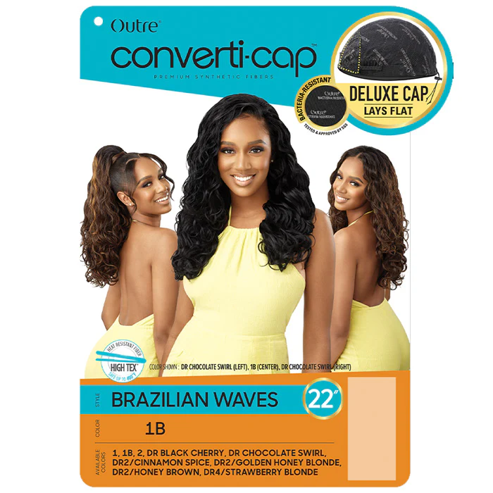 Outre Converti Cap Half Wig - BRAZILIAN WAVES - Image 6