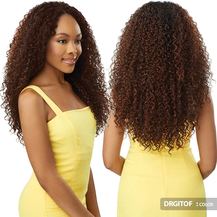 Outre Converti-Cap Half Wig - CURLY K.O - Image 4