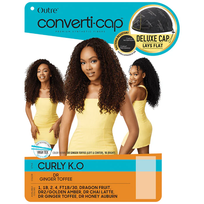 Outre Converti-Cap Half Wig - CURLY K.O - Image 5