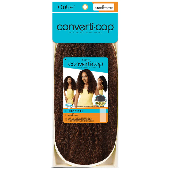 Outre Converti-Cap Half Wig - CURLY K.O - Image 6