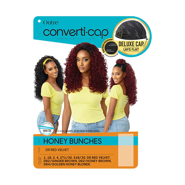 Outre Converti Cap Deluxe Half Wig - HONEY BUNCHES - Image 5