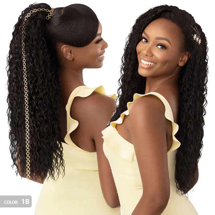 Outre Converti Cap Wet & Wavy Style Half Wig - ISLAND CURLS - Image 2