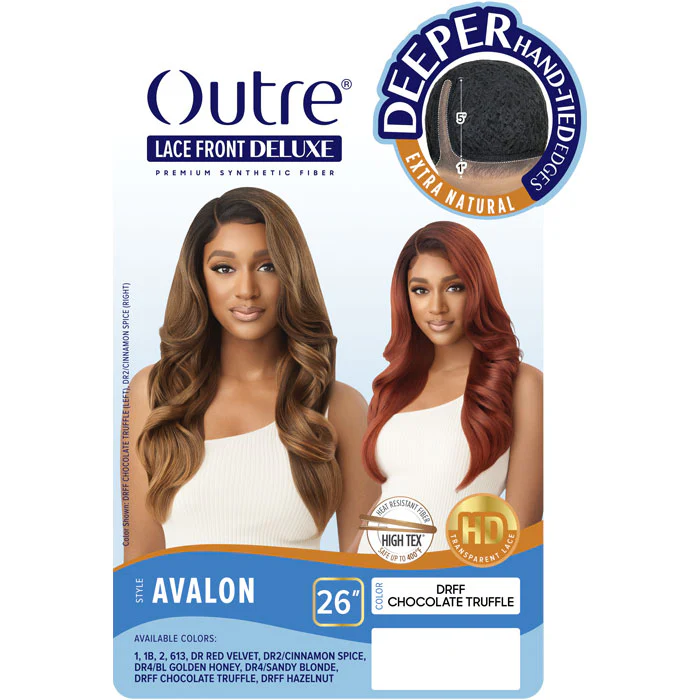 Outre Deluxe 5" Deep Part HD Lace Front Wig - AVALON - Image 4