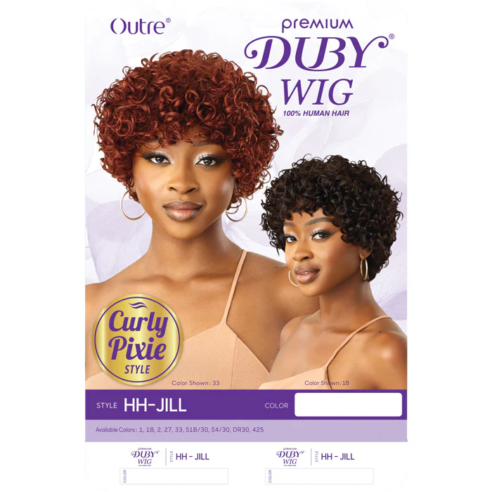 Outre Duby Premium Full Wig - HH-JILL - 100% HUMAN HAIR - Image 4