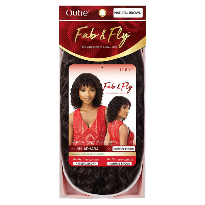 Outre Fab & Fly 100% Unprocessed Human Hair Full Cap Wig - ADHARA - Image 4