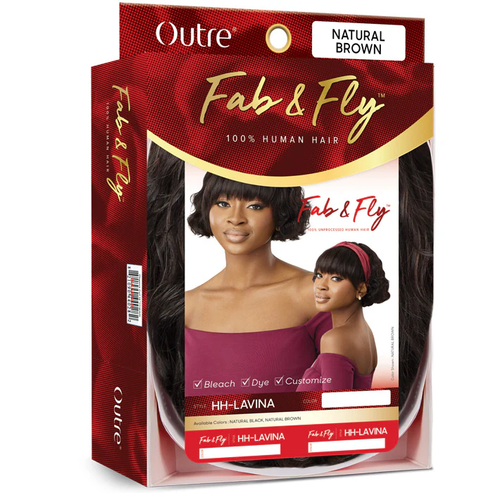 Outre Fab & Fly 100% Unprocessed Human Hair Full Wig - HH-LAVINA - Image 6