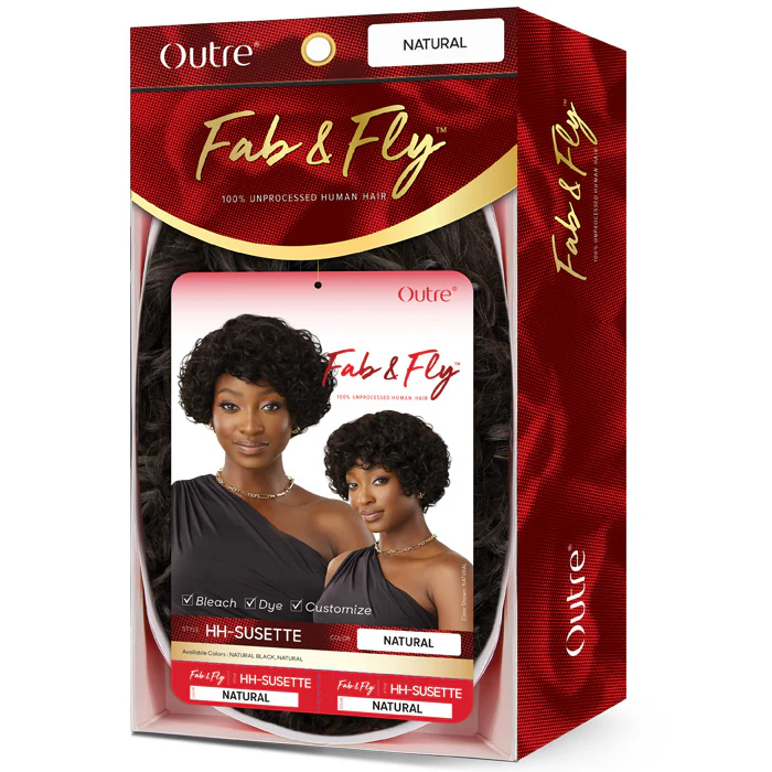 Outre Fab & Fly 100% Unprocessed Human Hair Full Wig - HH-SUSETTE - Image 4