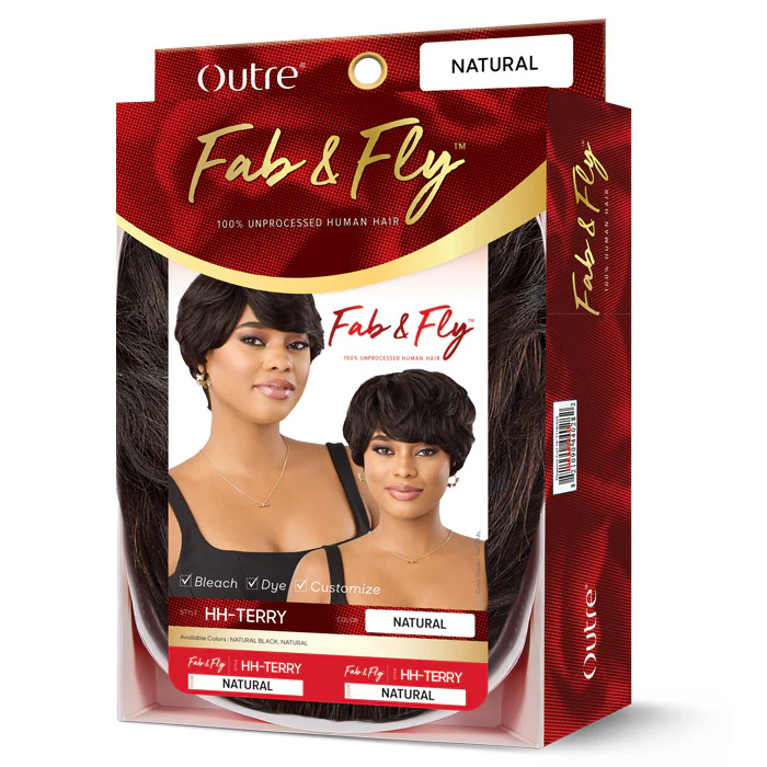 Outre Fab & Fly 100% Unprocessed Human Hair Full Wig - HH-TERRY - Image 5