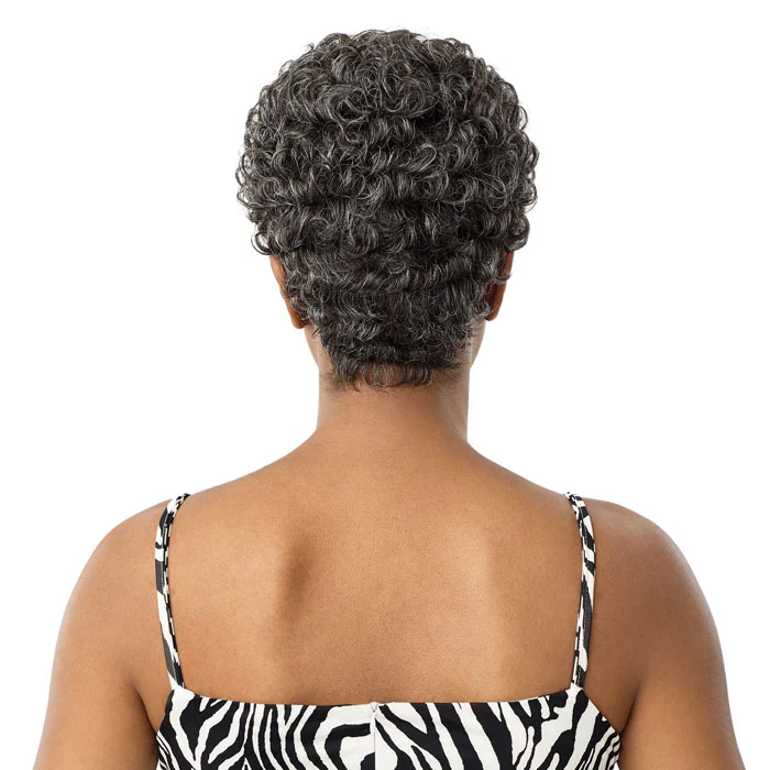 Outre Fab & Fly Gray Glamour 100% Human Hair Wig - HH-DINA - Image 4