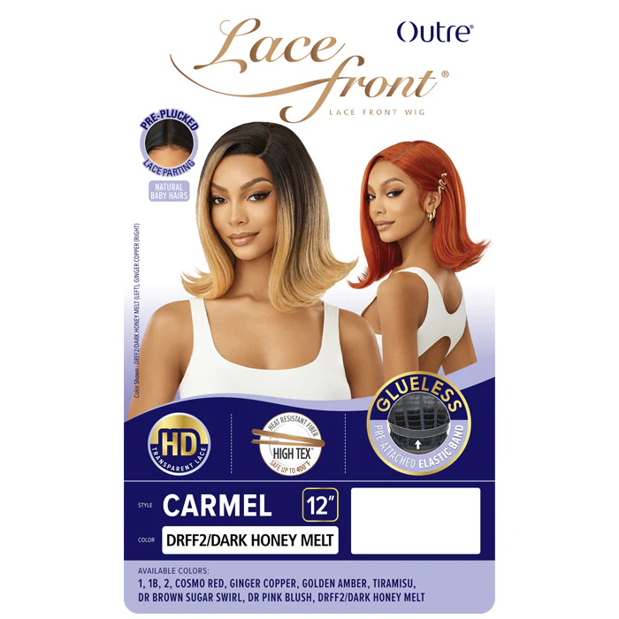 Outre Glueless HD Lace Front Wig - CARMEL - Pre-Plucked - Image 5