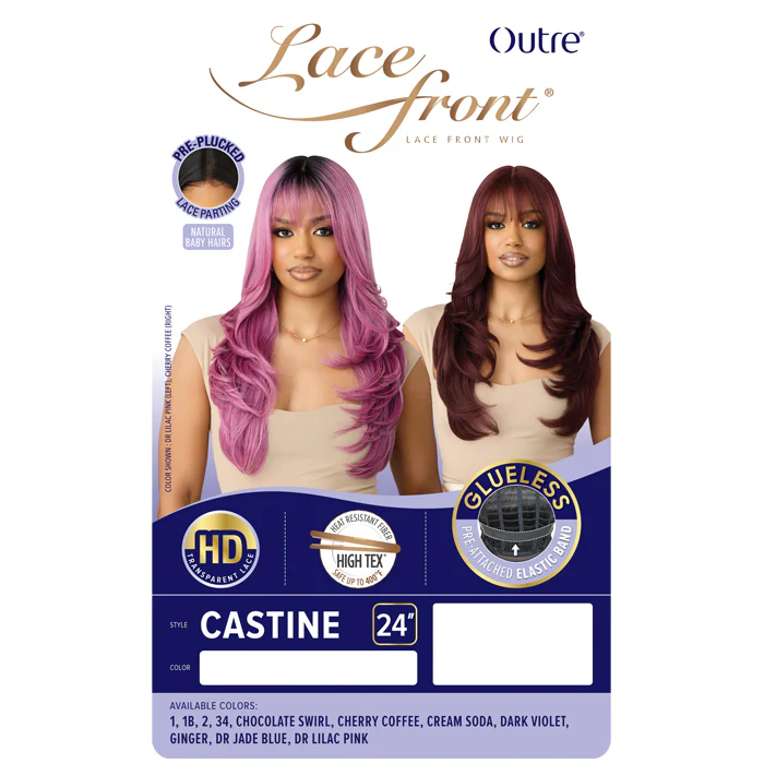 Outre Glueless HD Lace Front Wig - CASTINE - Image 4