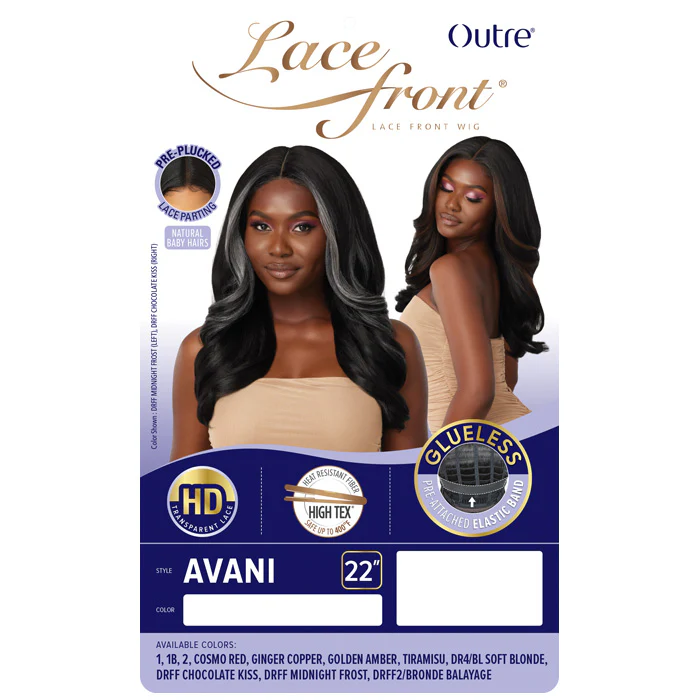Outre Glueless Pre-Plucked HD Lace Front Wig - AVANI - Image 4