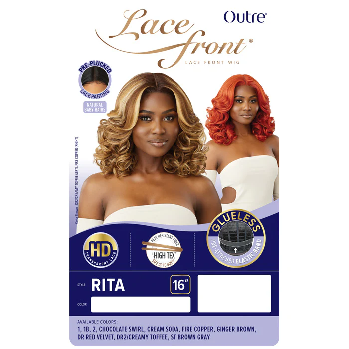 Outre Glueless Pre-Plucked HD Lace Front Wig - RITA - Image 5