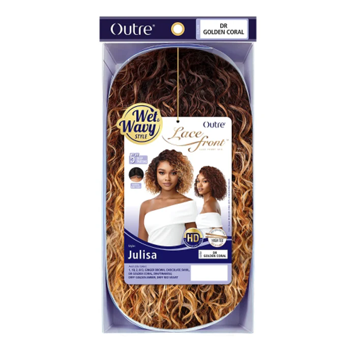Outre HD 5" Deep Part Lace Front Wig - JULISA - Wet & Wavy Style - Image 5