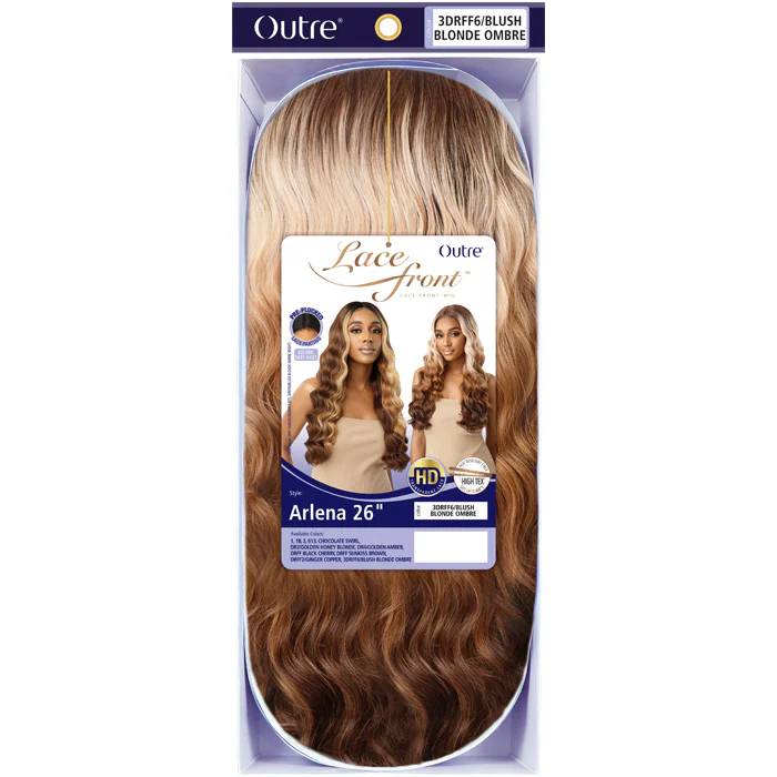 Outre HD Pre-Plucked Transparent Lace Front Wig - ARLENA 26” - Image 4
