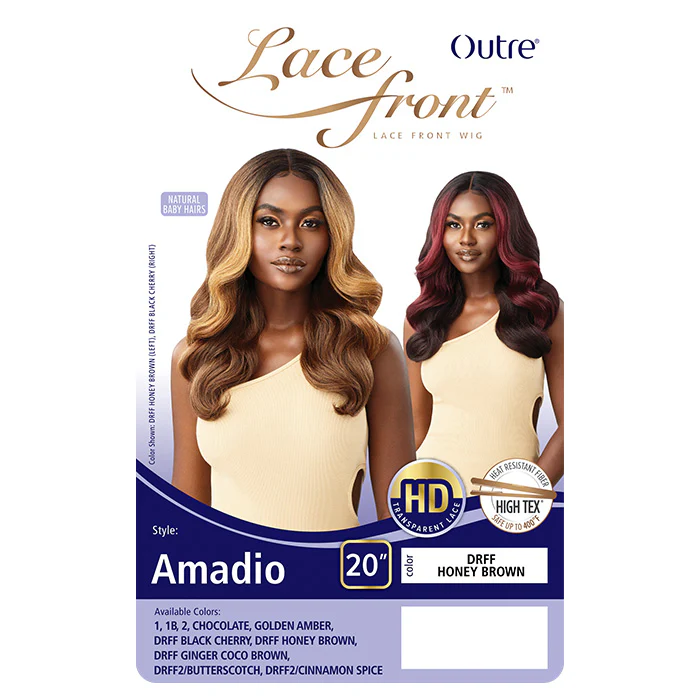 Outre HD Transparent Lace Front Wig - AMADIO - Image 4