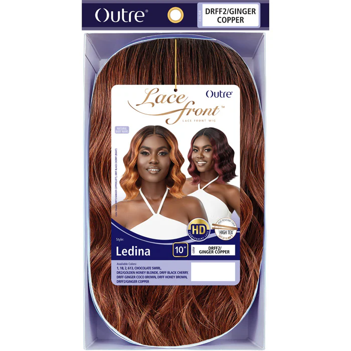 Outre HD Transparent Lace Front Wig - LEDINA - Image 5