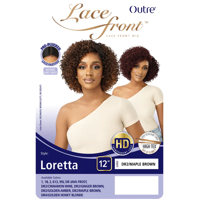 Outre HD Transparent Lace Front Wig - LORETTA - Image 5