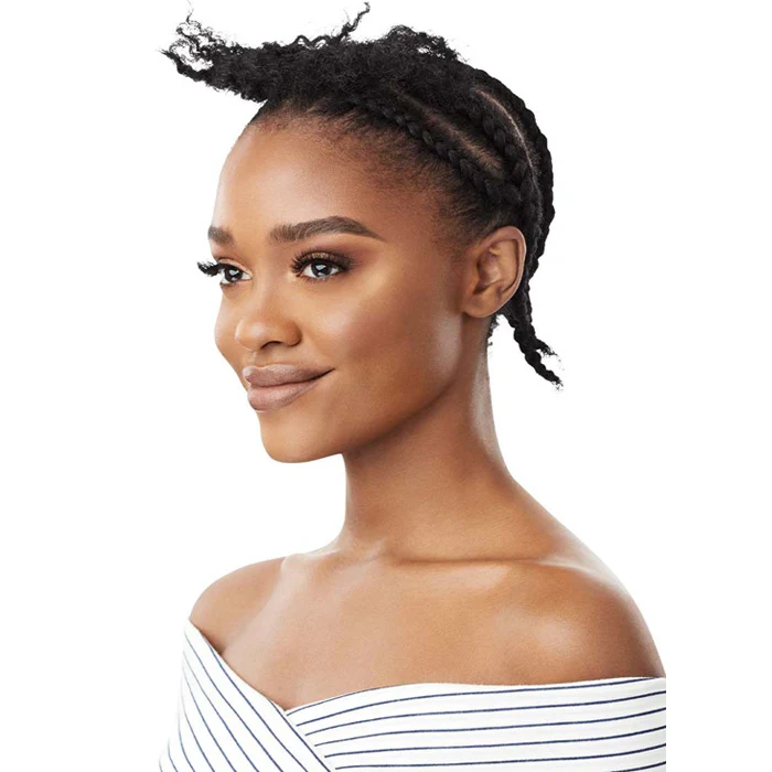 Outre Human Hair Blend Big Beautiful Hair Clip In Weave 9pcs - 4C CORKSCREW AFRO - Image 4