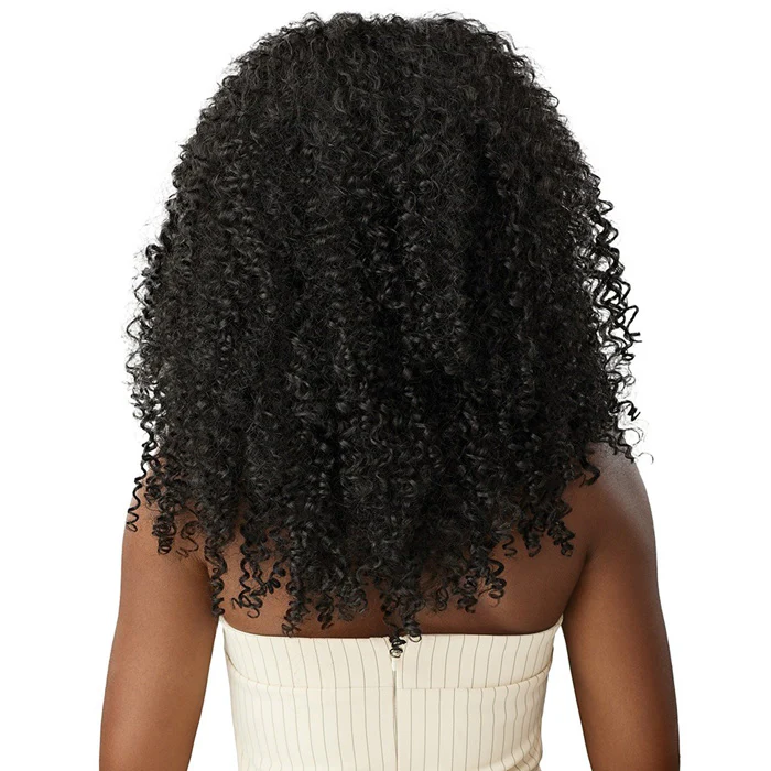 Outre Human Hair Blend Big Beautiful Hair Clip In Weave 9 PCS - BOHEMIAN CURL 14" - Image 4