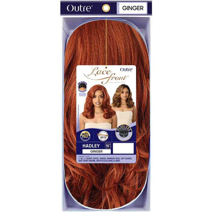 Outre Lace Front Glueless Pre-Plucked HD Lace Part Wig - HADLEY - Image 5