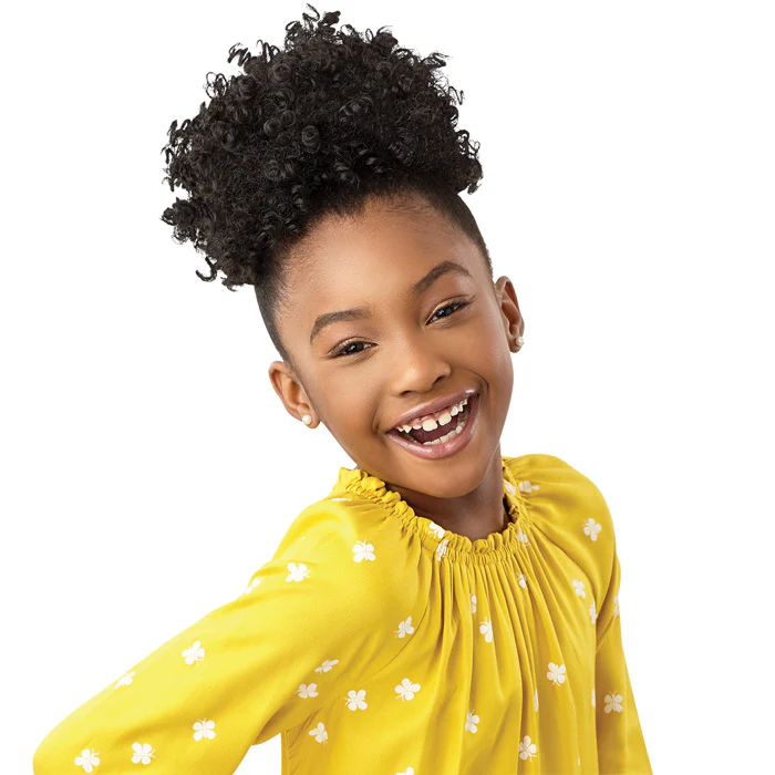 Outre Lil Looks Kids Drawstring Ponytail - COILY PUFF